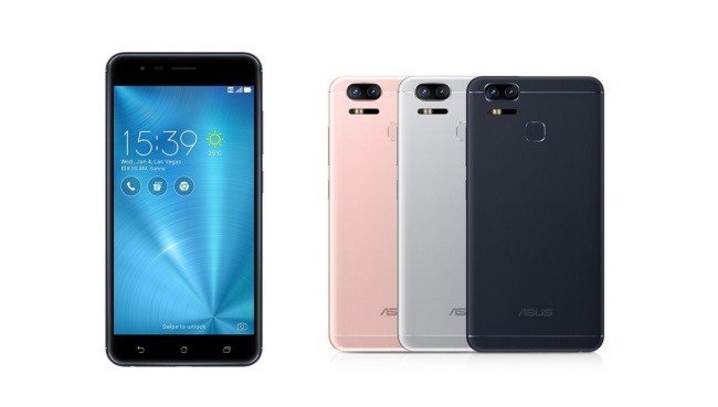 Asus zenfone 3 zoom (ze553kl) 128 gb preto gsm mini