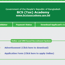 How can I join BCS Tax Academy Job