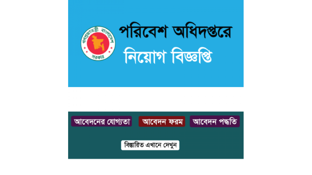 How can I join Department Of Environment Job How can I join Department Of Environment Job